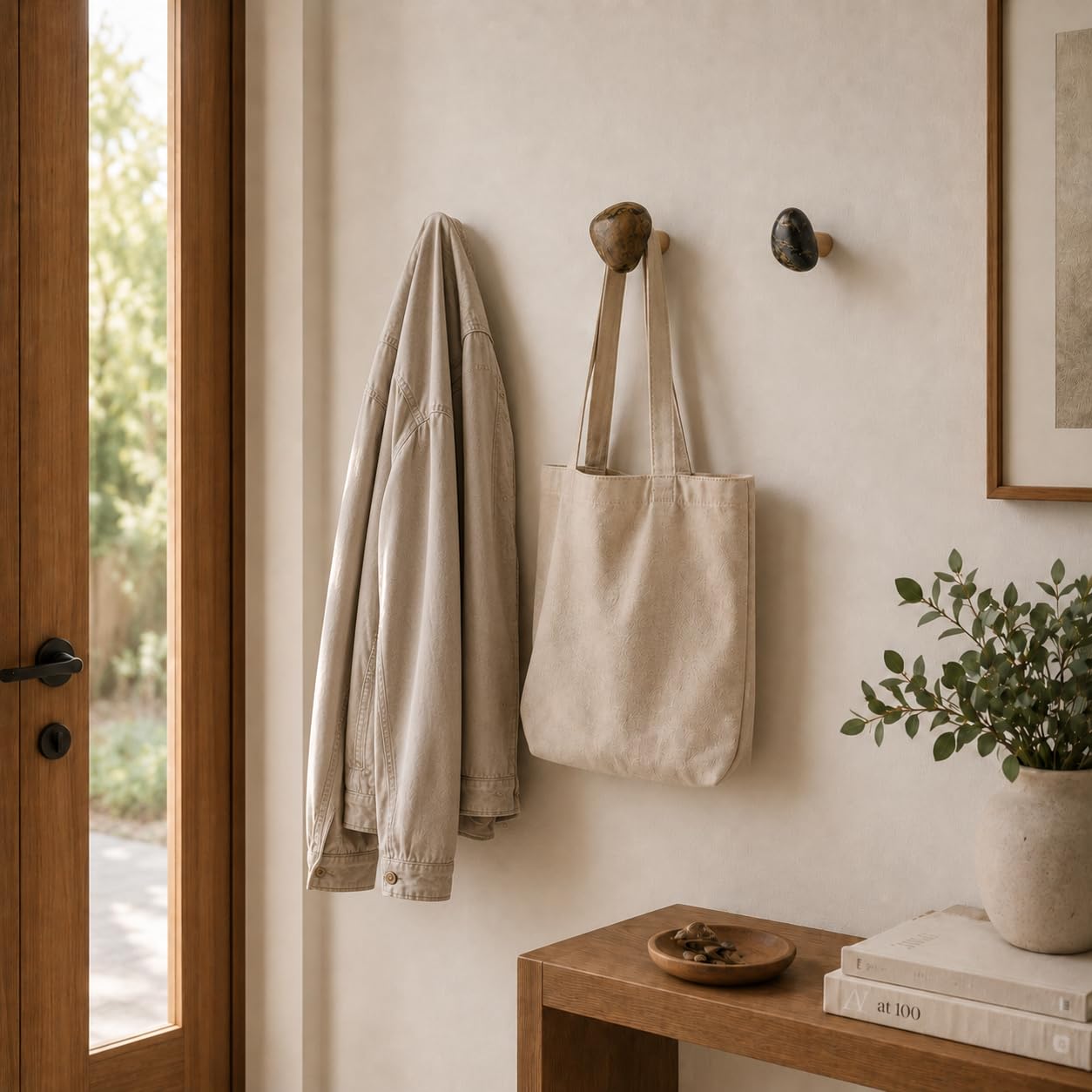 Perchero De Pared Moderno Y Único Ganchos para Pared 6~8cm,3 Pack