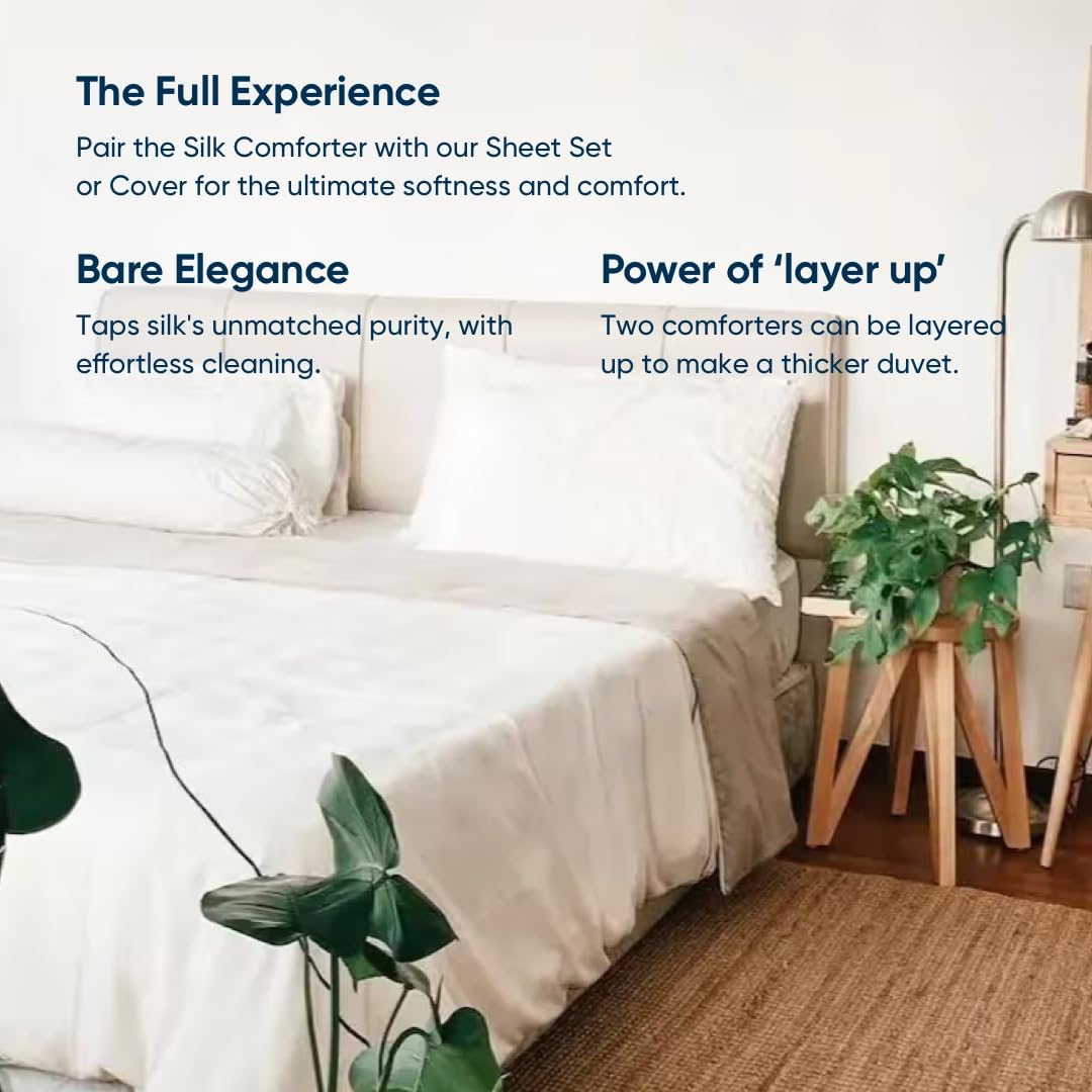 Cooling Blanket King Size SMARTSILK Pillow Protector 2-Pack