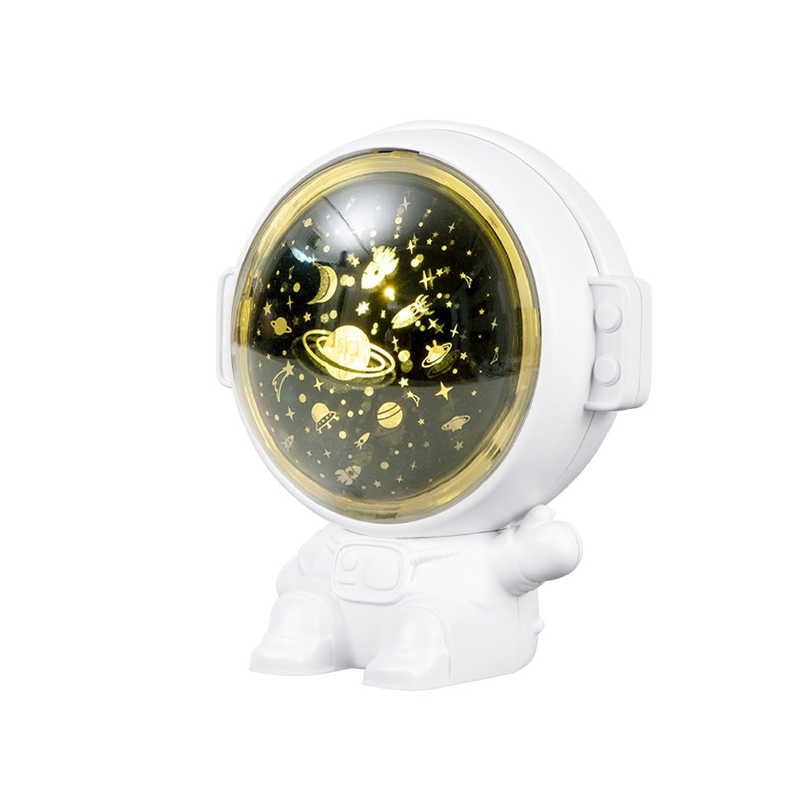 TRDEWR Rabbit Astronaut Star Starry Projector Rotate Lamp Night Lights Music Box Ambient Home Decor Decoration Gift for Children Create an Atmosphere(Astronaut Projection)