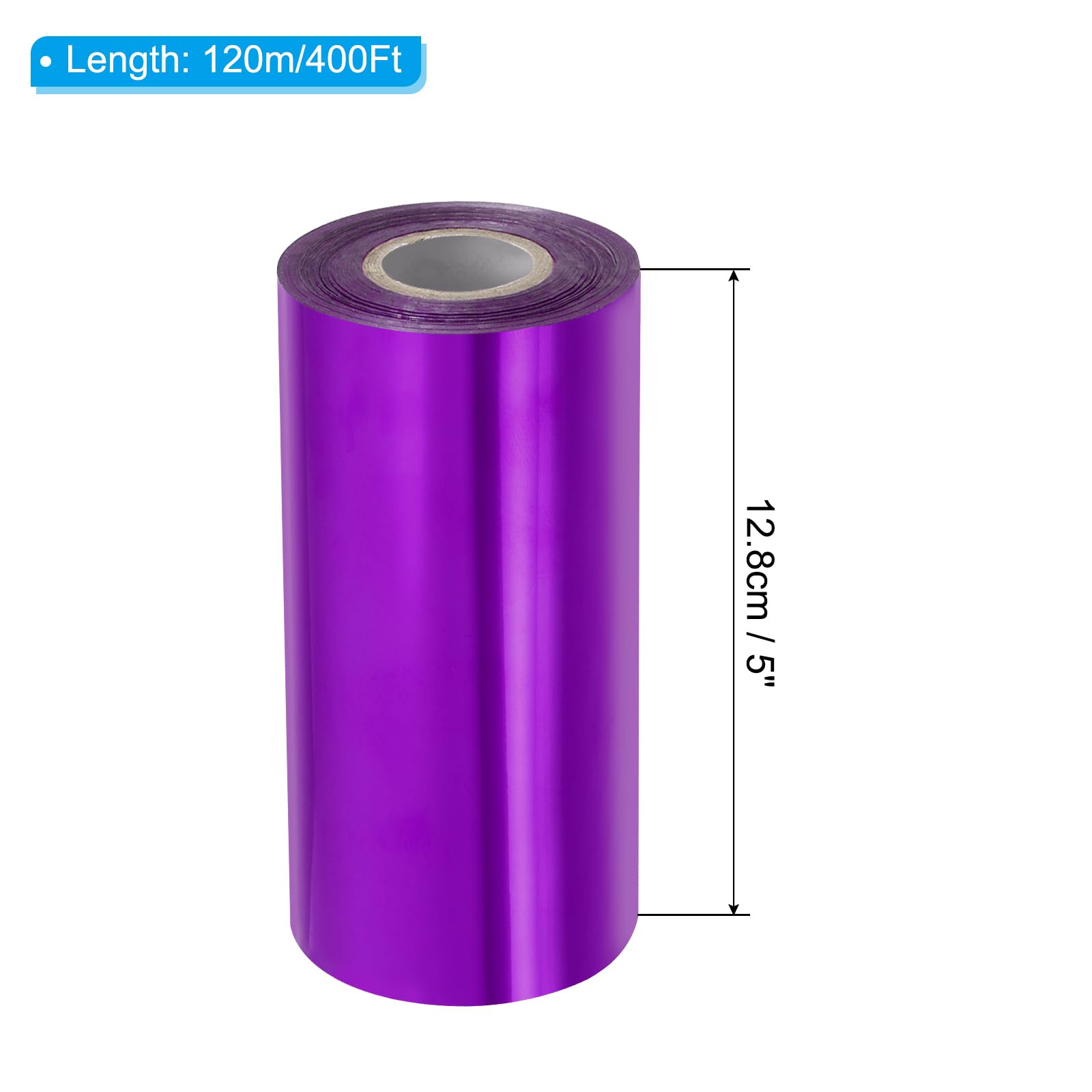 PATIKIL 5" x400Ft Hot Stamping Foil Paper - Image 2