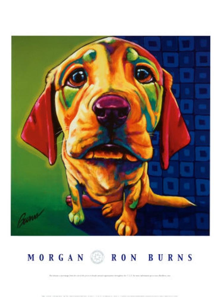 Ron Burns Morgan Art Print Poster - 18x24 Art Poster Print by Ron Burns, 18x24