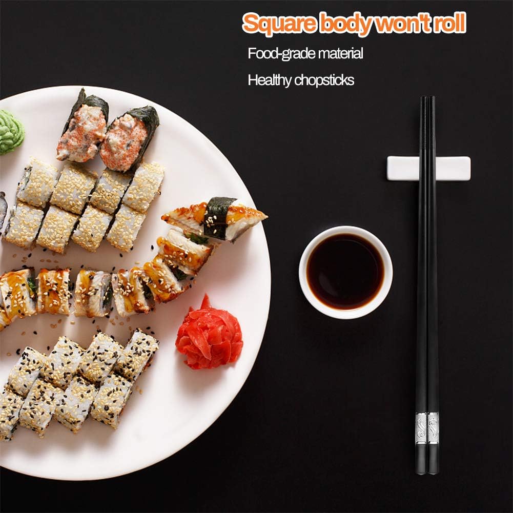 Wееklу Tор Sаlе Laelr 20 Pairs Fiberglass Alloy Chopsticks, Classic Style Reusable Chopsticks Set Chinese Japanese Korea Chop Sticks Dishwasher Safe, Non-Slip, 10 1/2 inches Gold and Silver Frее Shірріng Ovеr $50 Laelr 20 Pairs Fiberglass Alloy Chopsticks, Classic Style Reusable Chopsticks Set Chinese Japanese Korea Chop Sticks Dishwasher Safe, Non-Slip, 10 1/2 inches Gold and Silver