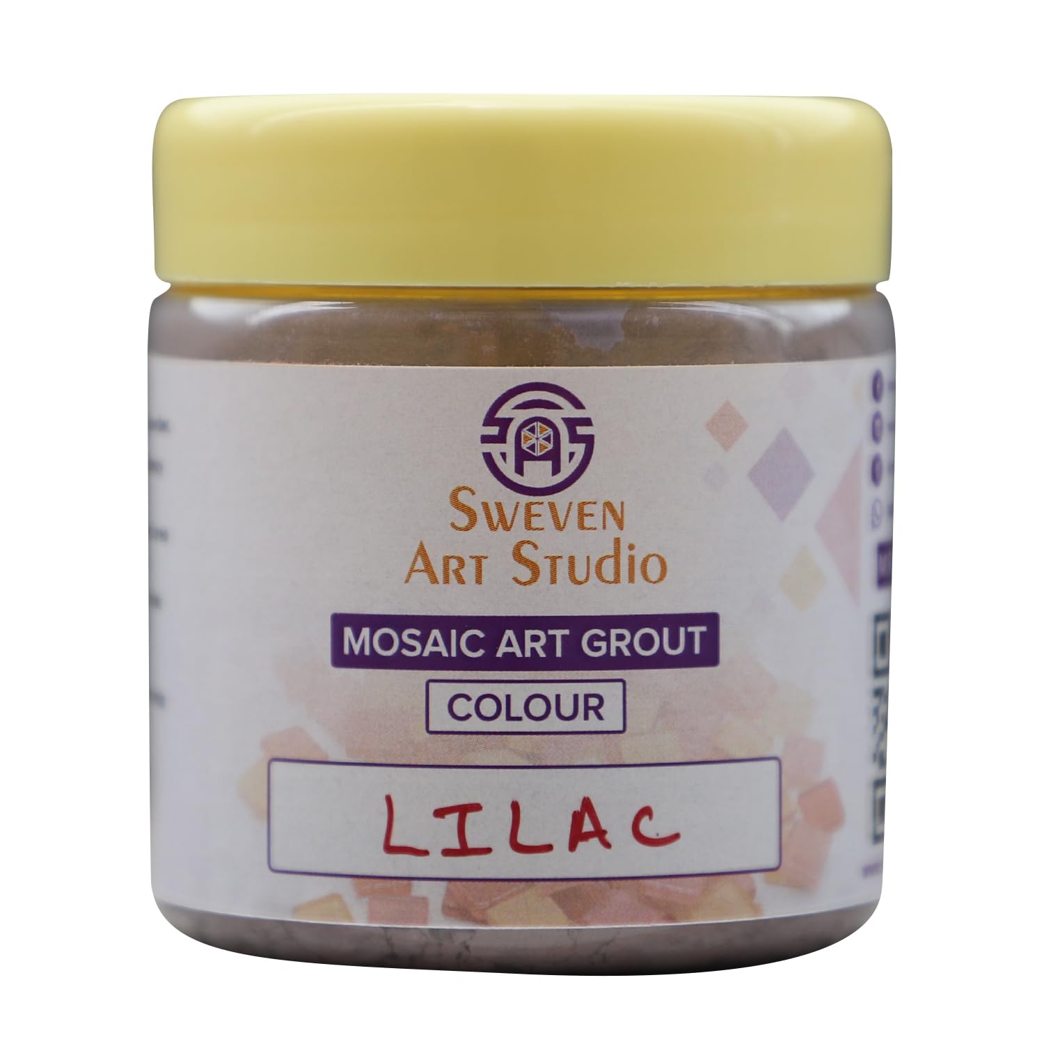 Sweven Art, Ready-to-Mix Tile Grout Powder for Mosaic Art in Lilac Color (Pack of 100Gms) (B0CG3LKWNF) Amazon Price History, Amazon Price Tracker