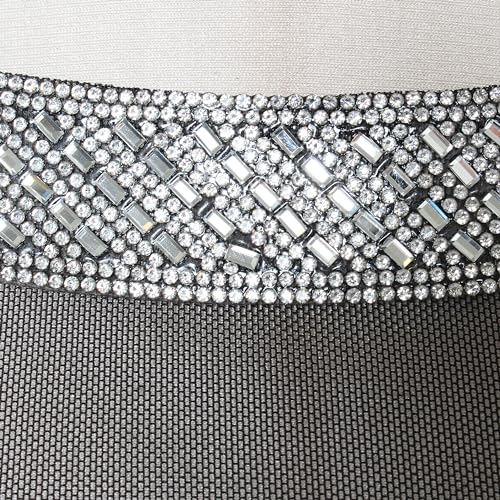 Image of Alex Evenings Womens Plus Size Short Shift Dress with Embellished Illusion Detail