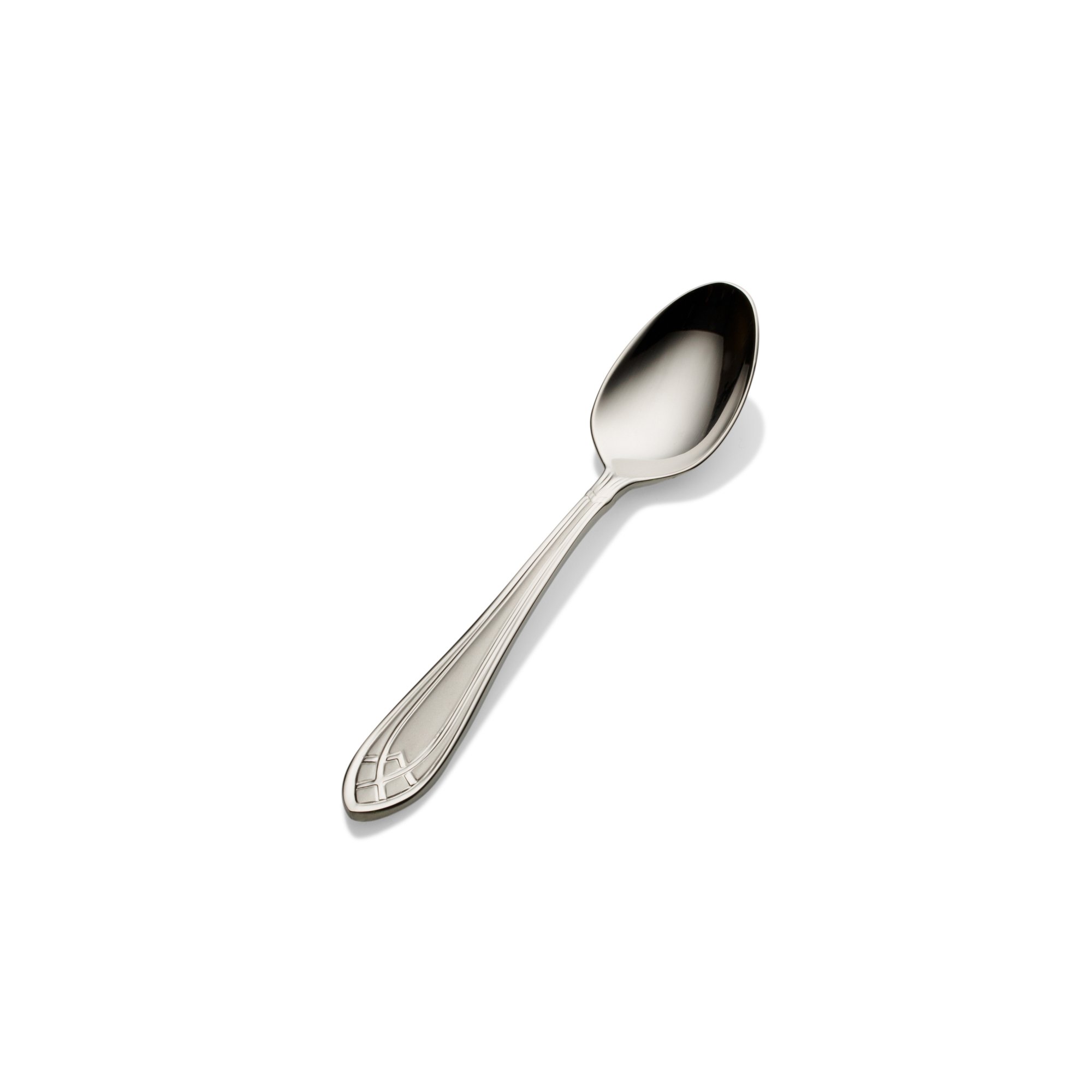Bon Chef S1416 Stainless Steel 18/8 Viva Demitasse Spoon, 4-63/64
