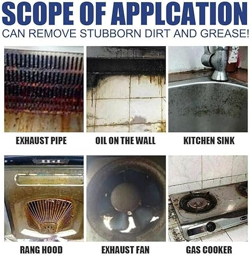 Nhiklata Foaming Heavy Oil Stain Cleaner, Foam Cleaner All Purpose Heavy Duty, Powerful Stain Removing Foam Cleaner, Stubborn Grease & Grime Remover Bubble Spray (100Ml, 1Pcs) #TOP4