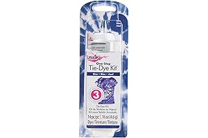 Red Blue Tie-Dye - Unleash Your Creativity with Tulip Tie-Dye Kit