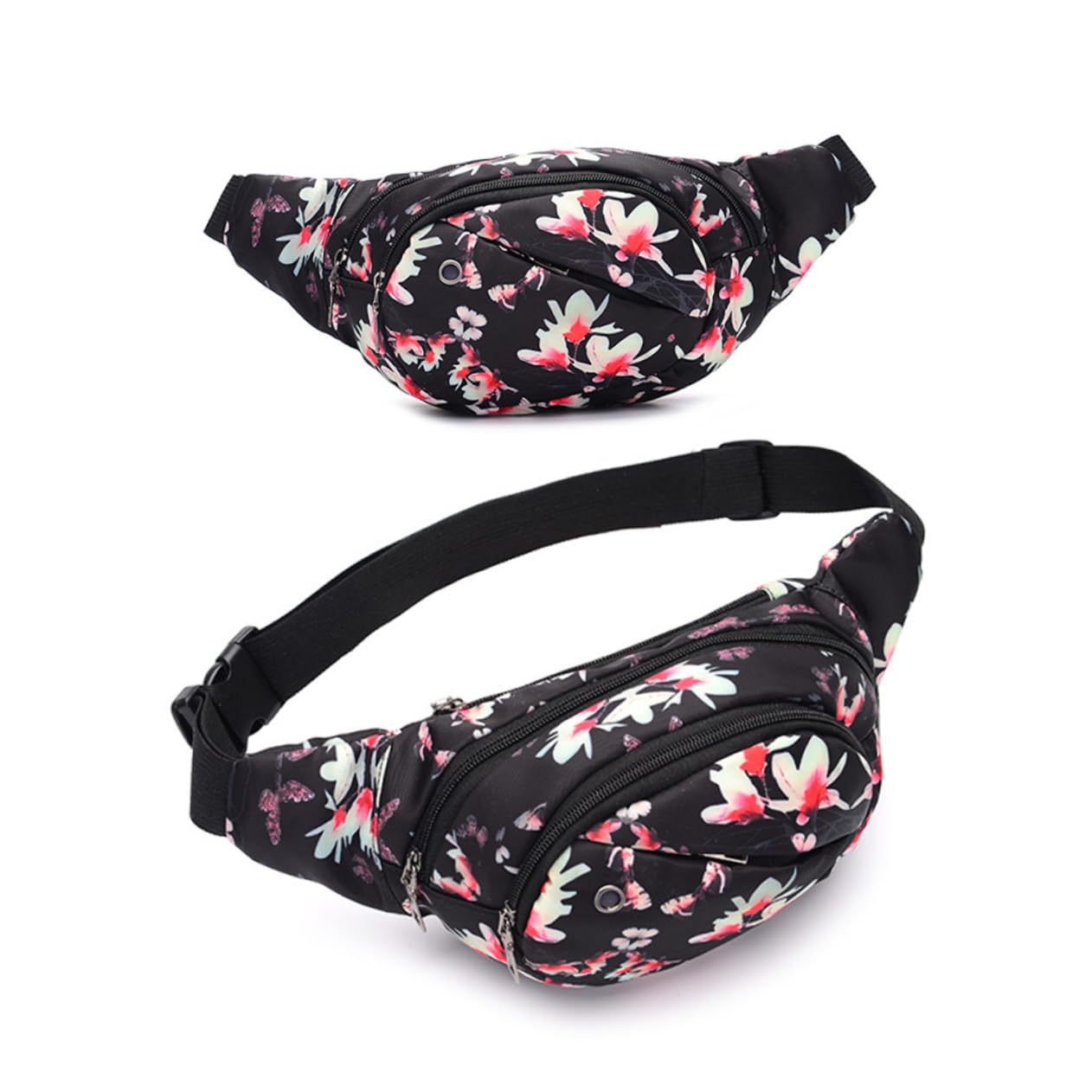 Riñonera Monedero De Cintura Para Bolso De Mano Carteras Moradas Para Bolsa Cinturón De Correr Para Bolso Mochila