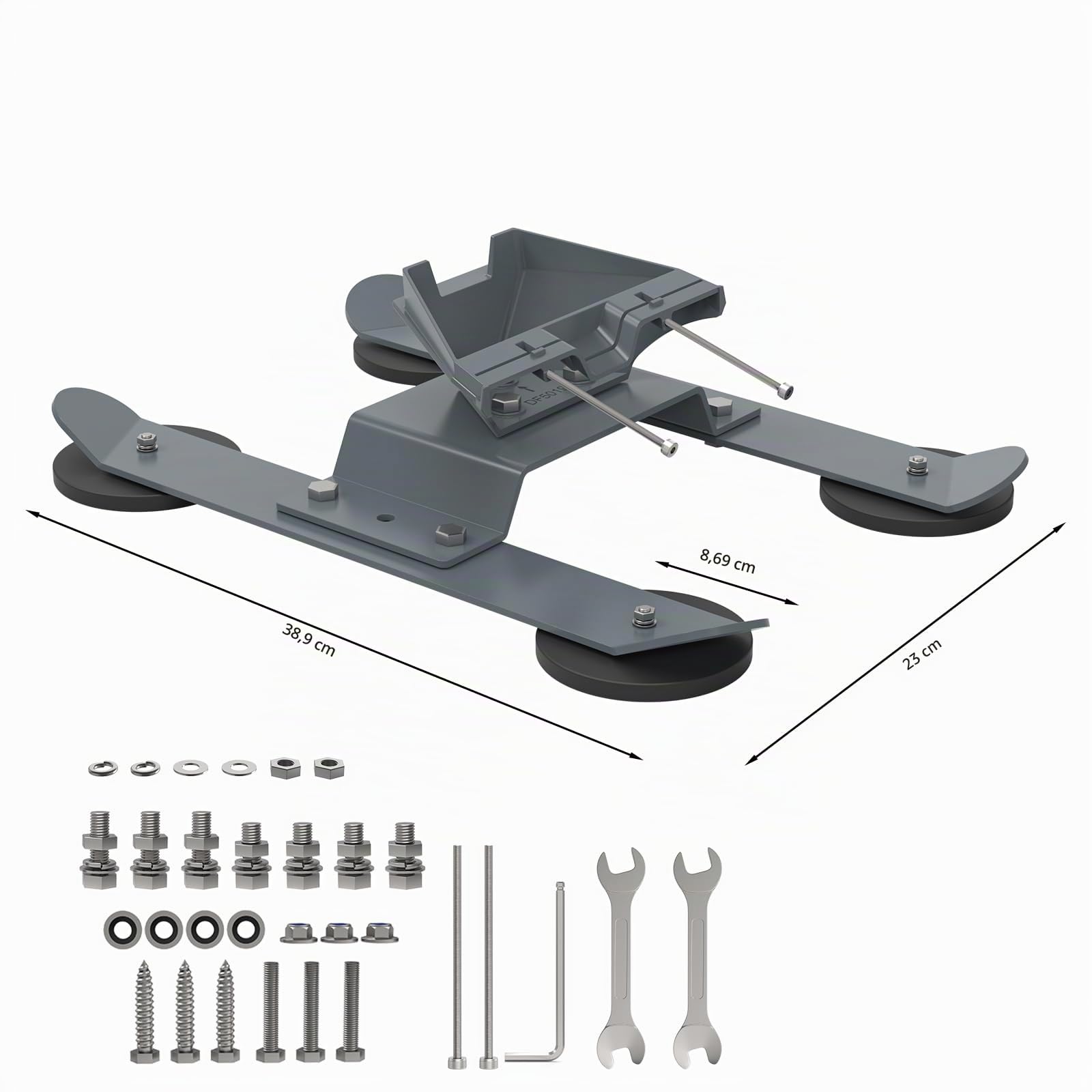 Starlink Mini support magnétique, Starlink V4 Roof anti-vol pour kit Internet Starlink, kit de montage plat standard pour camping-cars, camionnettes, bateaux, yachts, camions