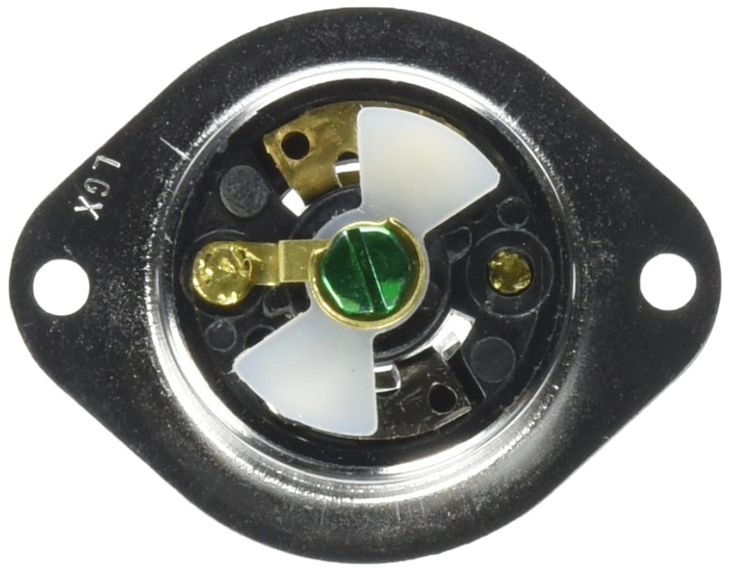 Locking Flanged Inlet,Std.,15 A,ML-2P