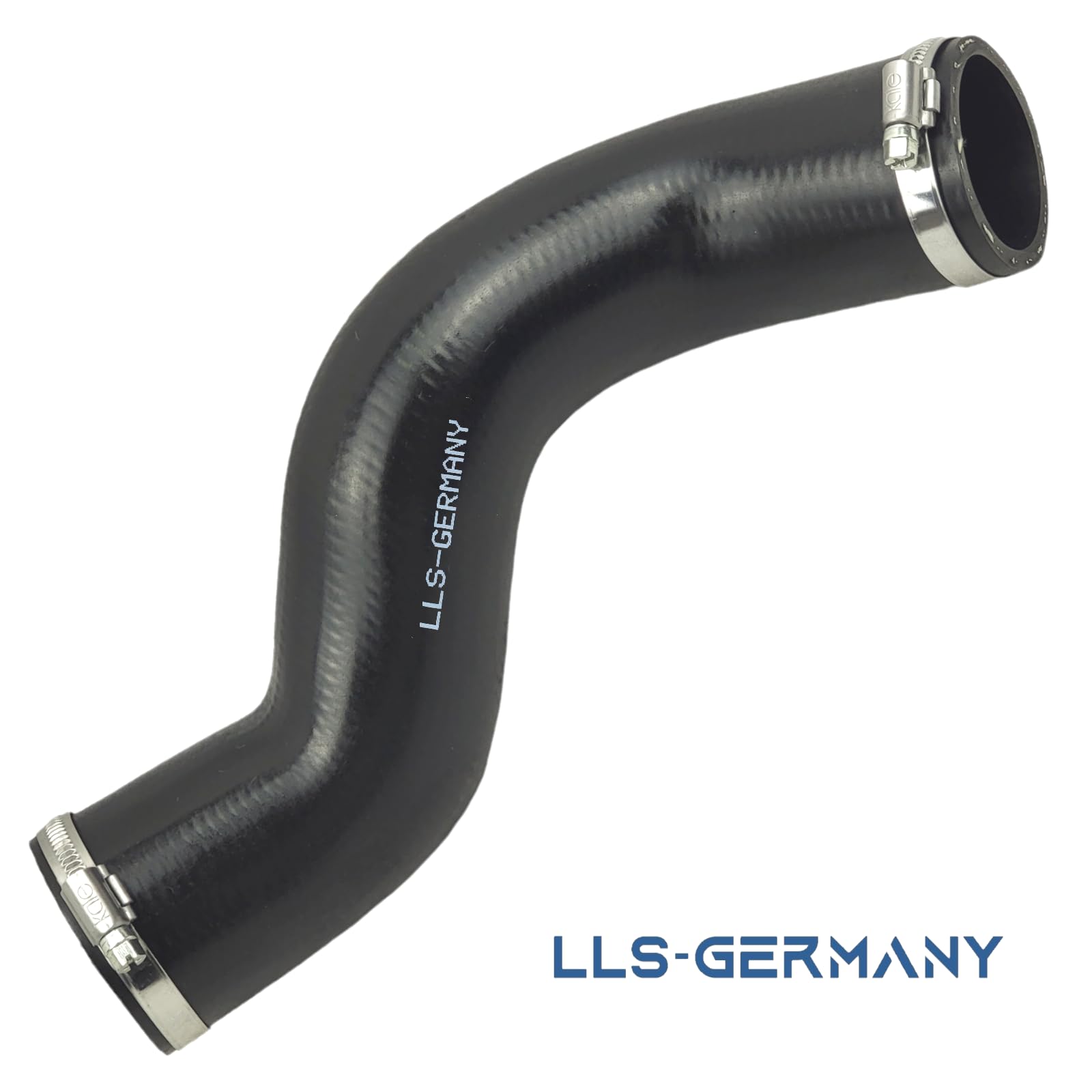LLS-GERMANY 2x Ladeluftschlauch kompatibel mit VW T4 Transporter | 2.5 TDI, 2.5 TDI Syncro, 88 PS, 102 PS, 2461 ccm, 65-75 KW, einbaufertig, OEM 701145828, 701 145 828, 701145832A, 701145832