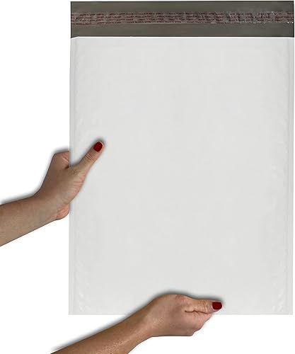 Miniatura 6 de Sobres acolchados de burbujas de polietileno  (paquete de 25, 7-14.5 x 20 pulgadas) paquete y envío, autosellante industrial estándar para oficina,