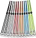 12er Pack - Lanyards, Lanyard mit einstellbarer Länge und Clip, Lanyard-Gurt für Kinder und Erwachsene, kann bequem am Hinterkopf oder am Nacken befestigt werden