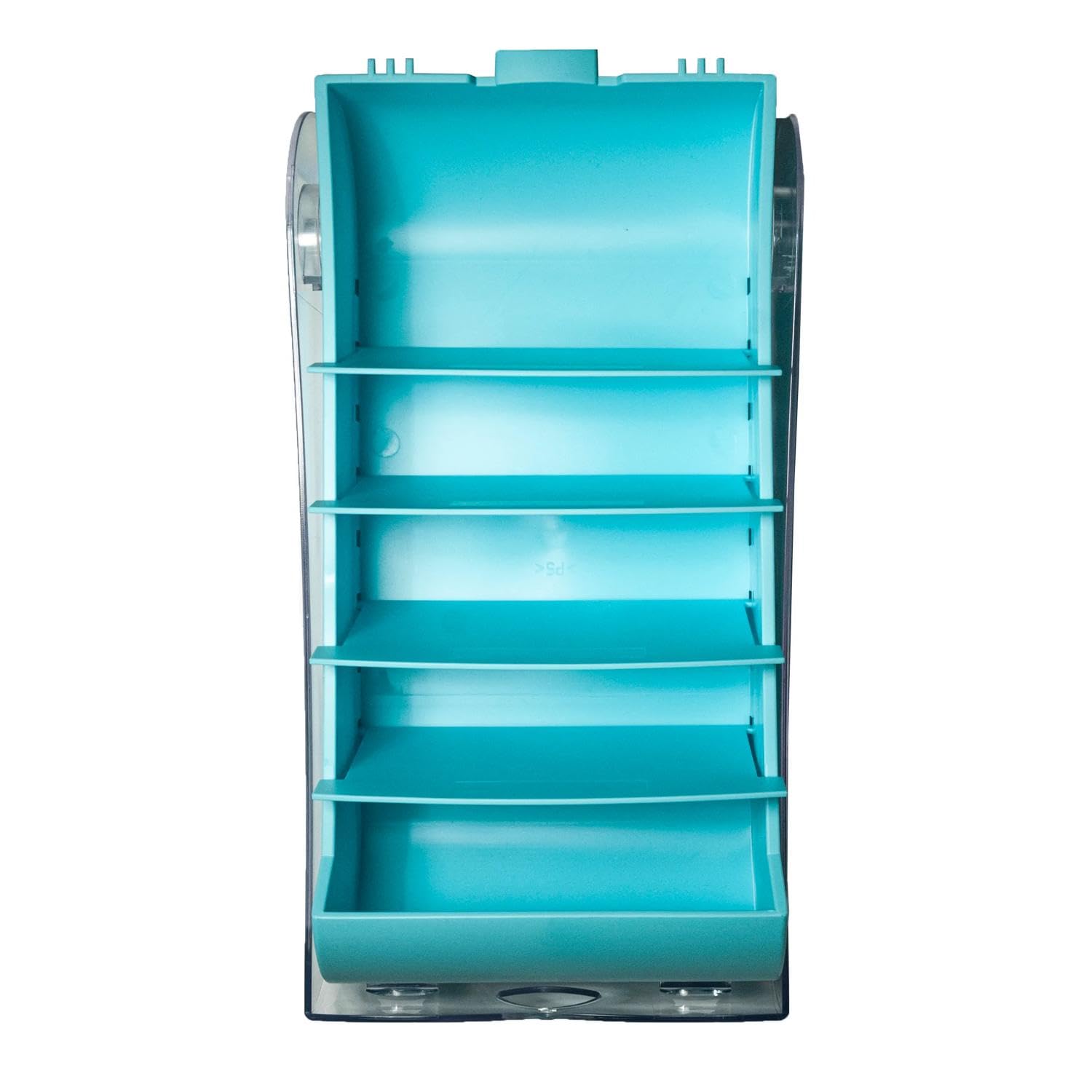 Exacompta - Kartonbox mit 100 Blanko-Karten A8 und 4 Trennblättern - Kapazität bis zu 650 Karten im A8-Format - Pastellfarben sortiert - Originelle BunnyBox-Form mit Schiebedeckel