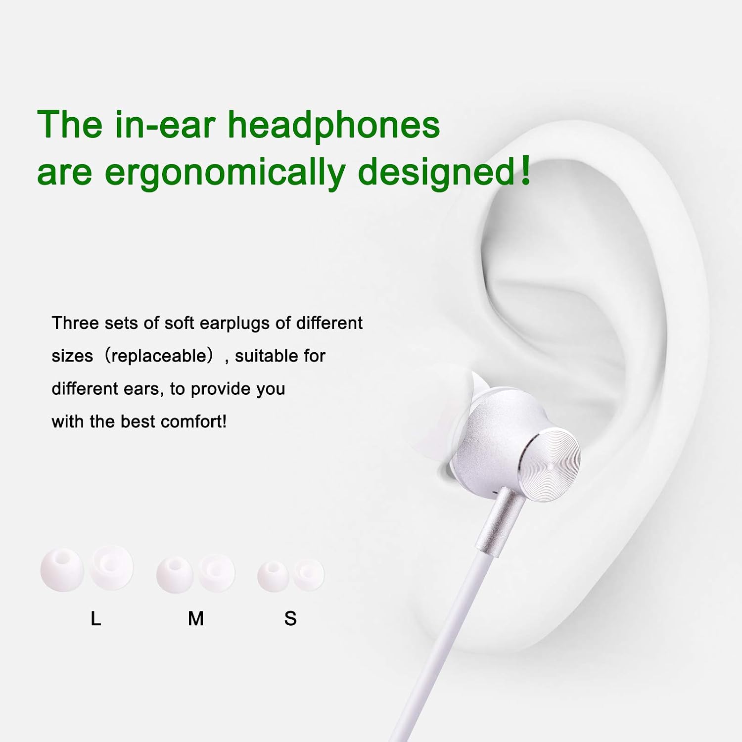 USB Type C Headphone XINLIANG USB C Earbuds Wired with Mic & Volume Control Compatible for Samsung Galaxy s21 s20, Samsung Note10 Note20, Google Pixel, iPad Pro 2018, MacBook, Sony XZ2 Pro, OnePlus