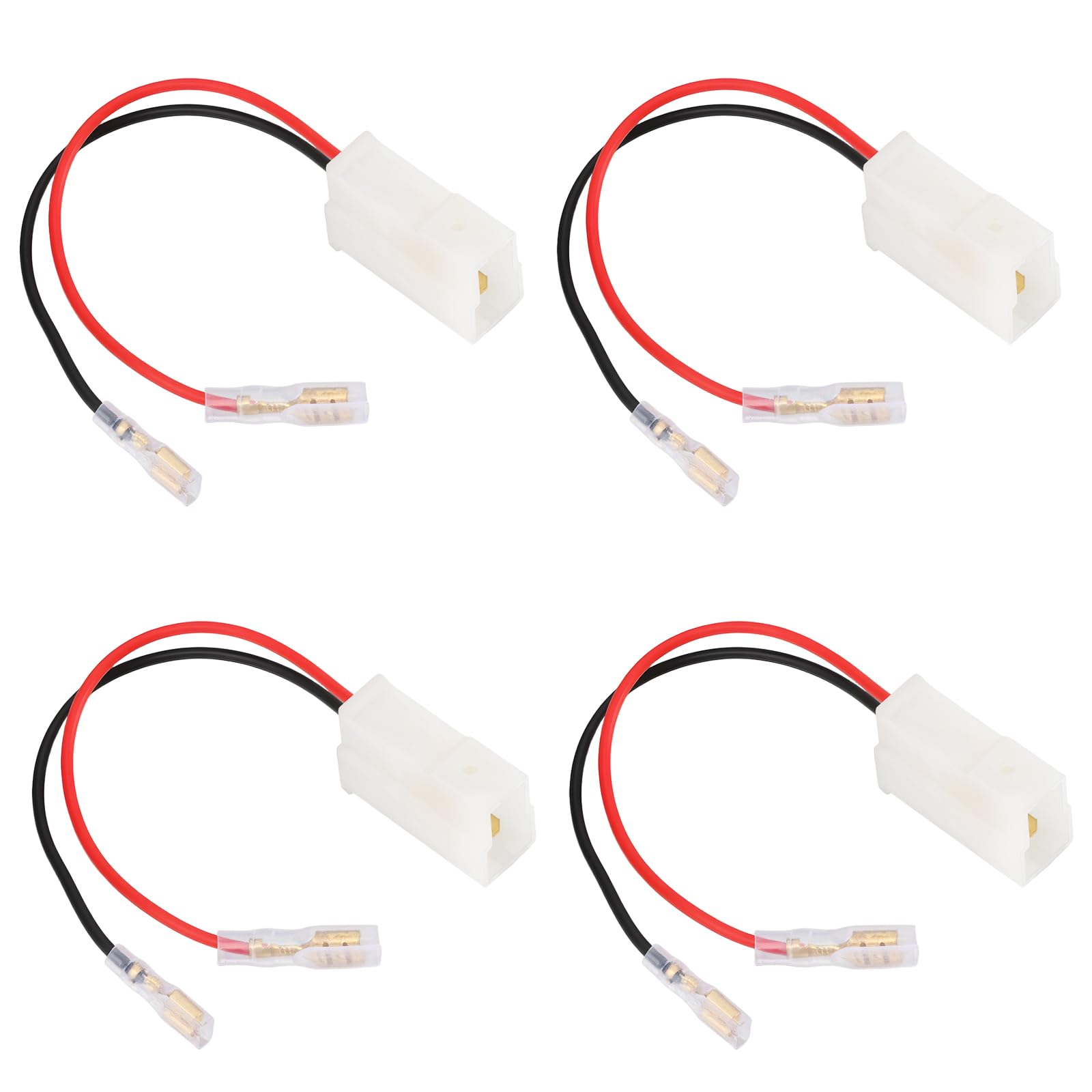 4 szt. adapter wtyczki głośnika samochodowego 15 cm kompatybilny z Ford Fiesta Mk5 Transit Mk6