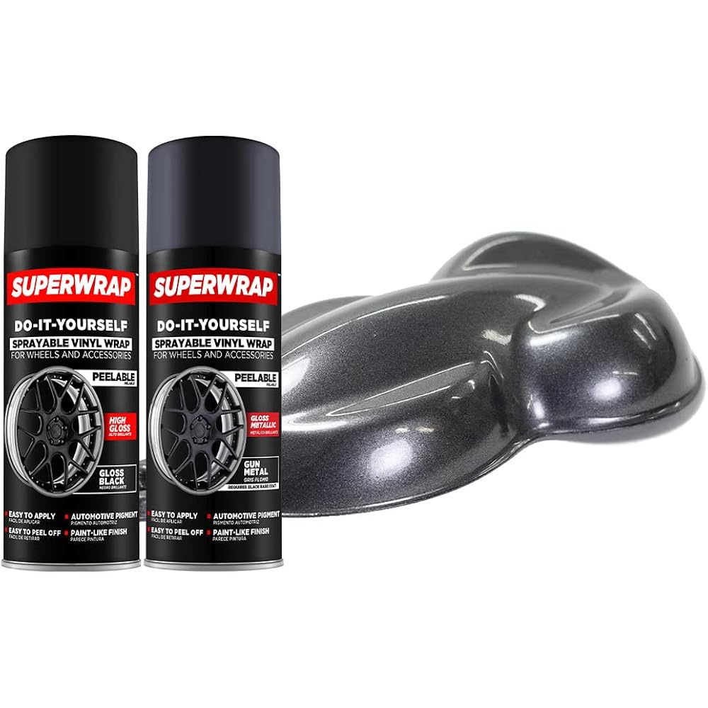 10/mo Finance Superwrap Sprayable Vinyl Wrap for Wheels