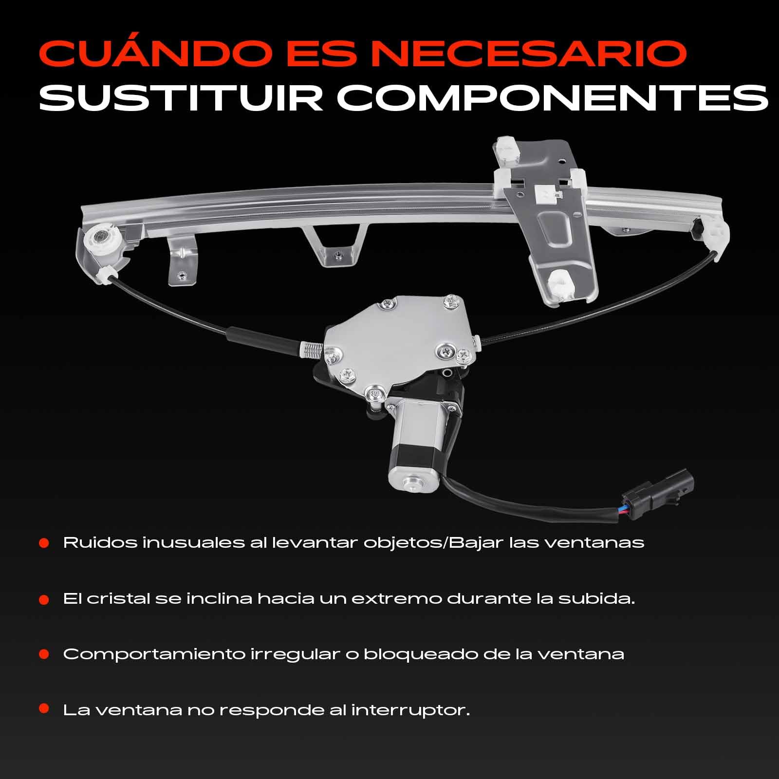 Frankberg Regulador de ventana con motor delantero izquierdo 55363287AD