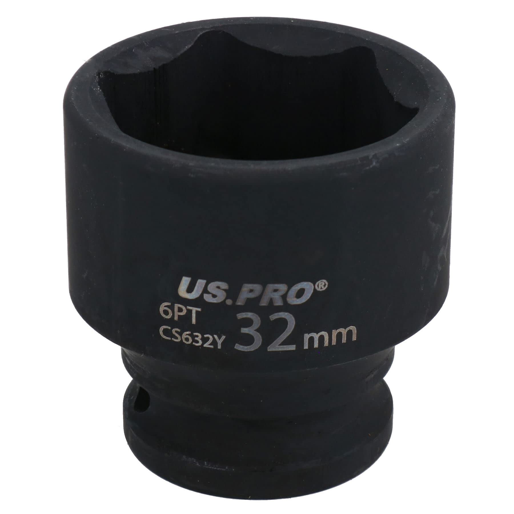 Ab Tools 32Mm Metric Shallow Impact Impacted European Style Socket 1/2" Drive 6 Sided