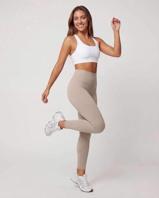 4 Pack Women's Leggings High Waisted Tummy Control Yoga Pants Workout Gym image 5