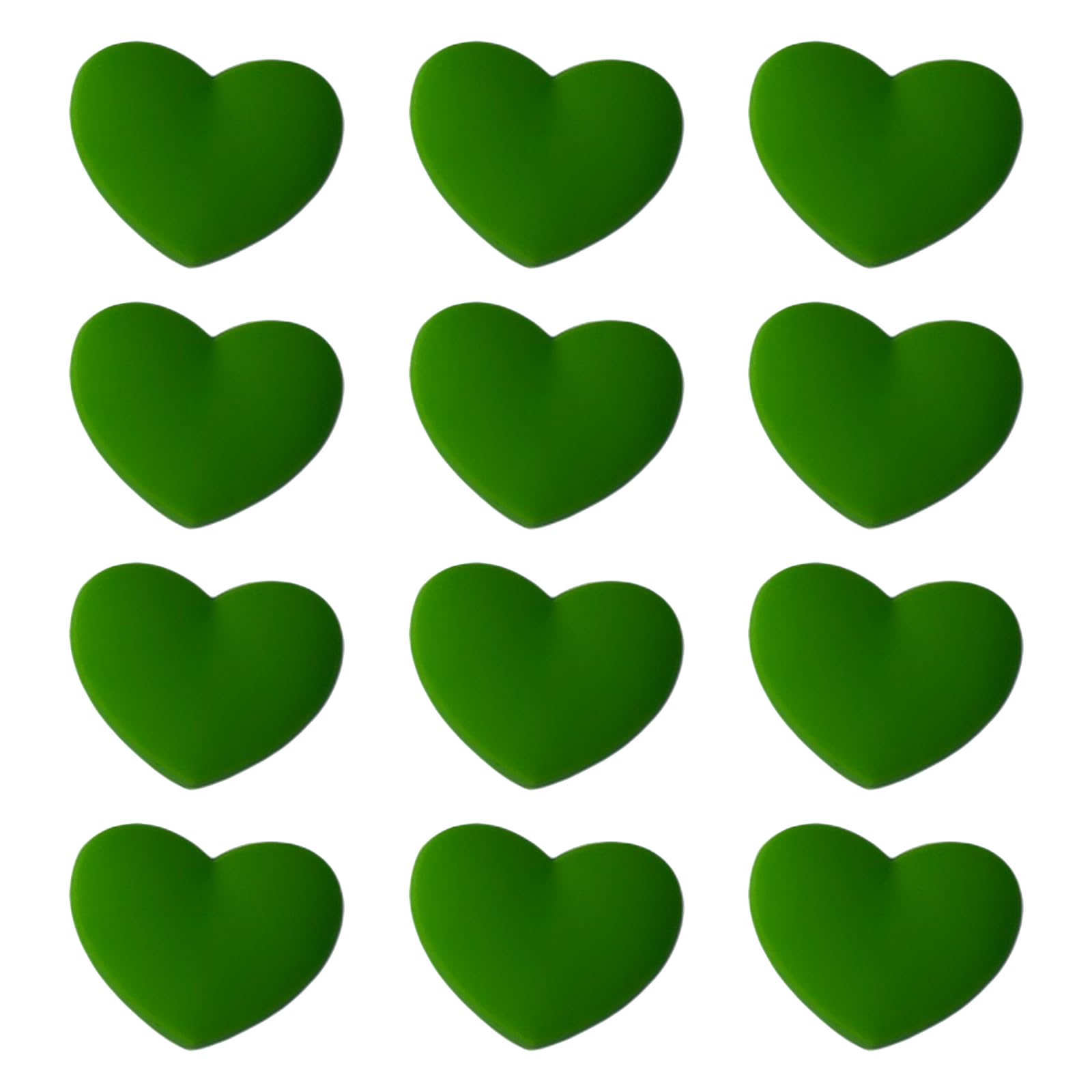 Woedpez 12pcs Absorber Tennis Vibrations Dampener Accessories Racquet Dampeners Heart Shape String Wrist Protections Vibrations