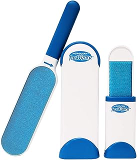 【正規品】クリーナー付きブラシハリケーンファーウイザード ウィザード ブラシ ホコリ ゴミ ペット 毛 カーペット 洋服 携帯用 時短