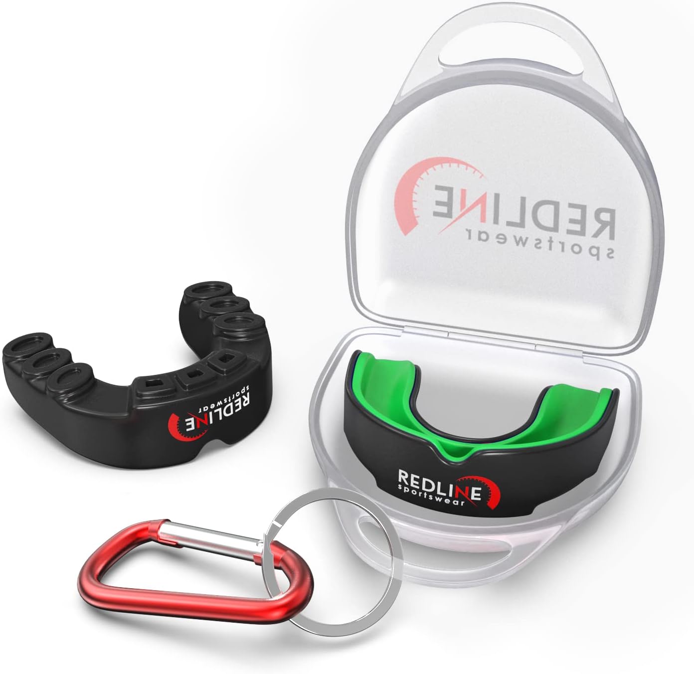 Premium Custom Molded Boxing Mouth Guard with case, Professional Braces for Sports | BPA Free Sports Mouth Guard for Football, Hockey, Lacrosse | Mouthpiece for Kids, Adult & Youth