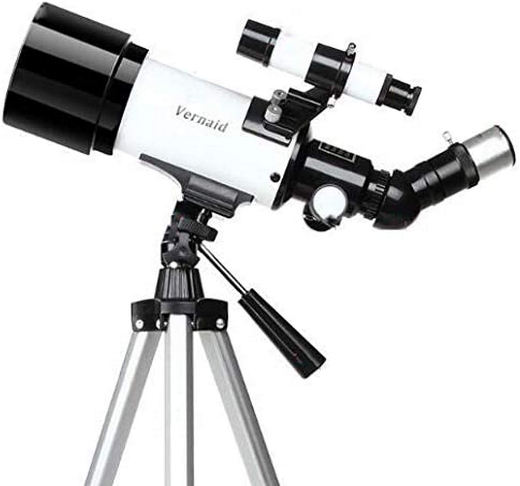 Teleskop dla dzieci dla dorosłych początkujących astronomów, wielowarstwowa optyka, trwała, 150-krotne powiększenie, tel