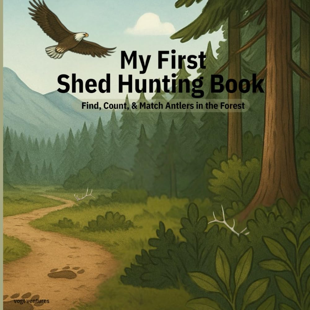 My First Shed Hunting Book: "I Spy” Spot-the-Antler Adventure with Elk, Deer & Moose — For Kids Ages 2–5