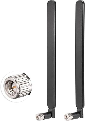 Miniatura 7 de Bingfu Antena SMA macho 0.14oz LTE 5.8dBi compatible con Verizon AT&T T-Mobile Sprint 4G LTE router inalámbrico CPE Hotspot IoT Gateway Modem