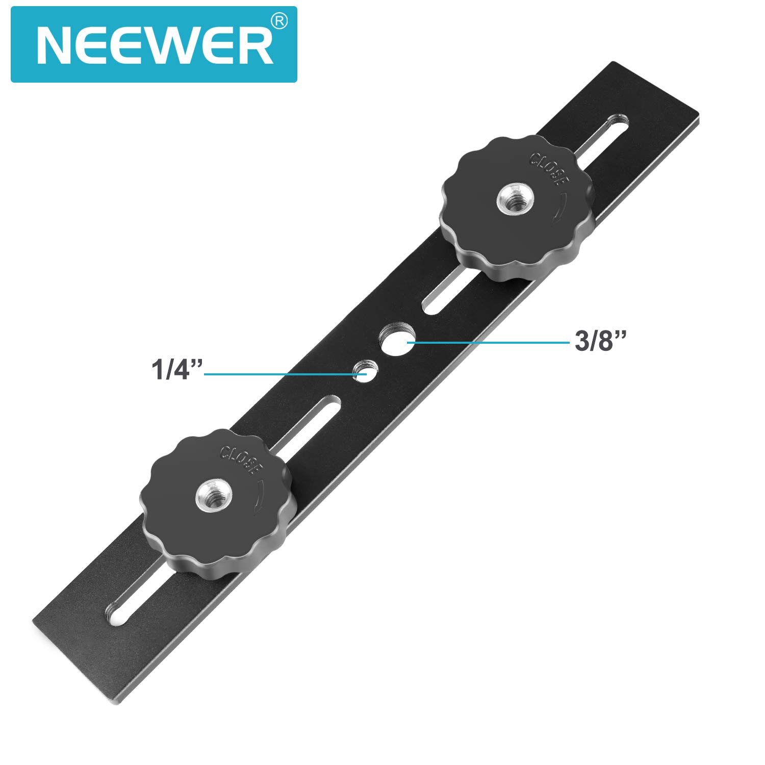 Image secondaire de NEEWER Support trépied pour Appareil Photo 20,3 cm pour Photographie stéréo 3D stéréoscopique