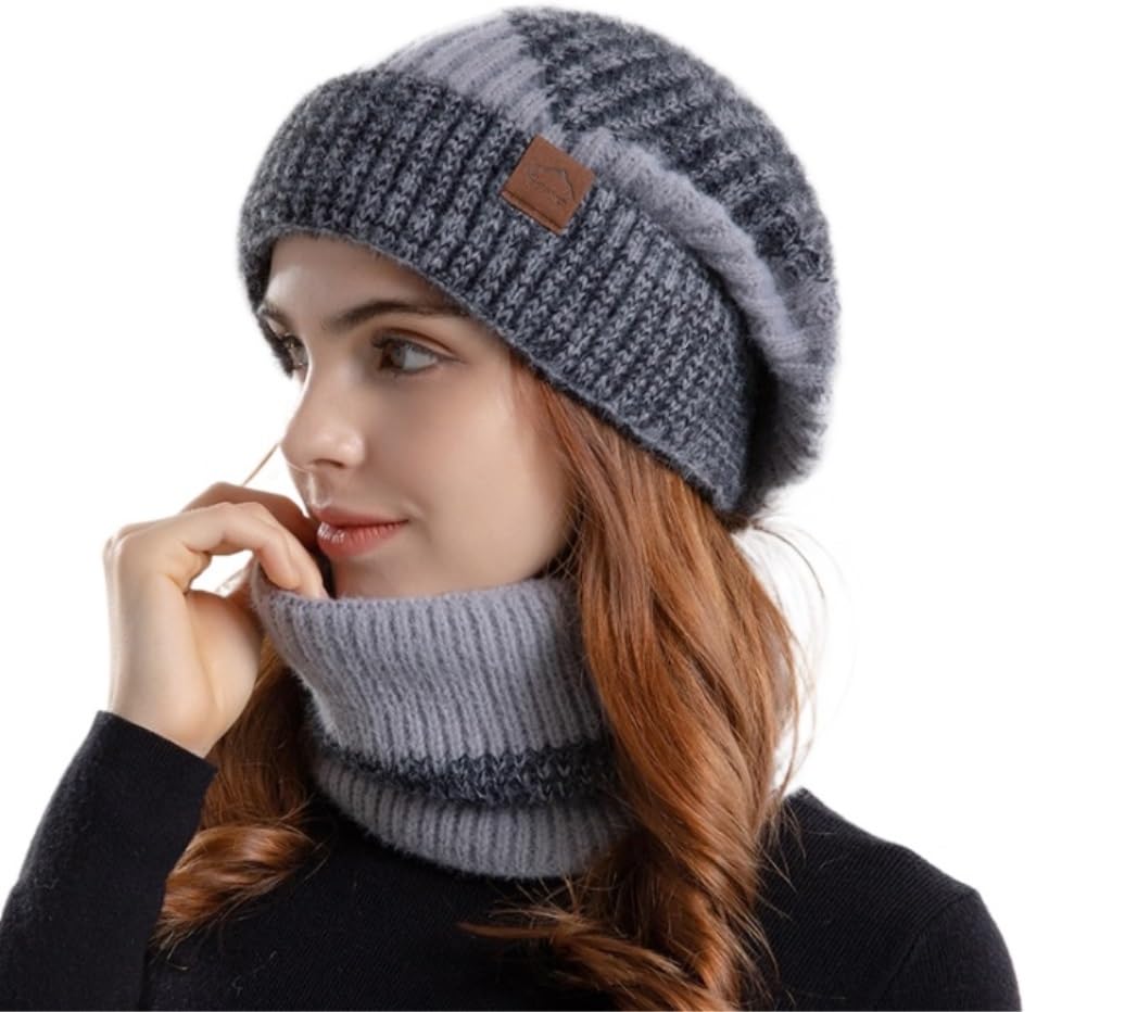 Sombrero Gorros Invierno Gorros De Invierno con ala, Gorro De Punto De Lana Gruesa, Gorro con Visera, Gorro De Esquí con Calavera, Gorro De Reloj, Gorro Holgado, Unisex Sombrero De Invierno Hombre (C