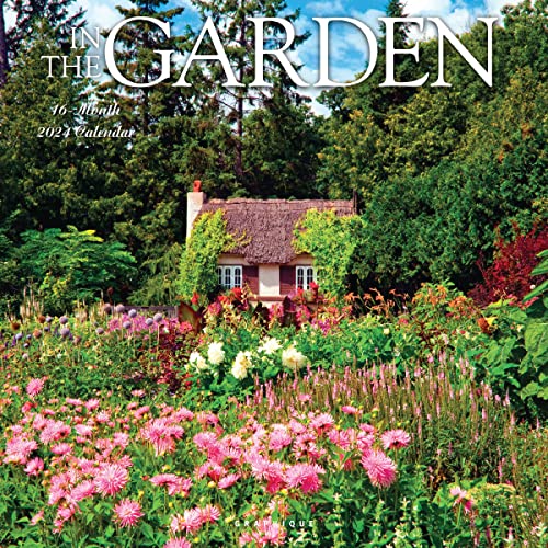 Graphique Calendrier mural 2024 Au jardin 12"x12" papier épais organisateur