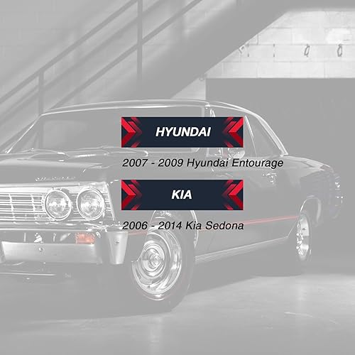 Miniatura 5 de Carcasa compatible con control remoto de entrada sin llave Kia Sedona  Hyundai Entourage