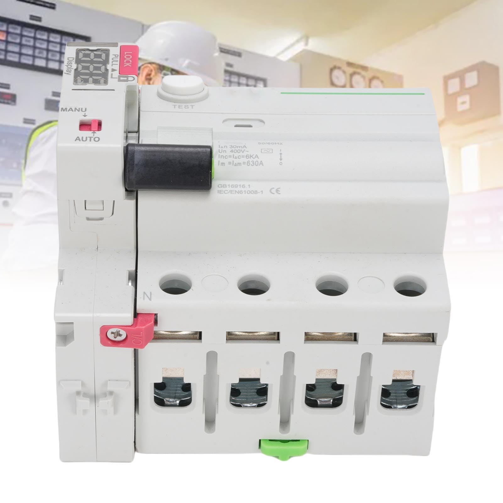 Alomejor Self Reclosing Circuit Breaker 4P with Digital Display (40A)
