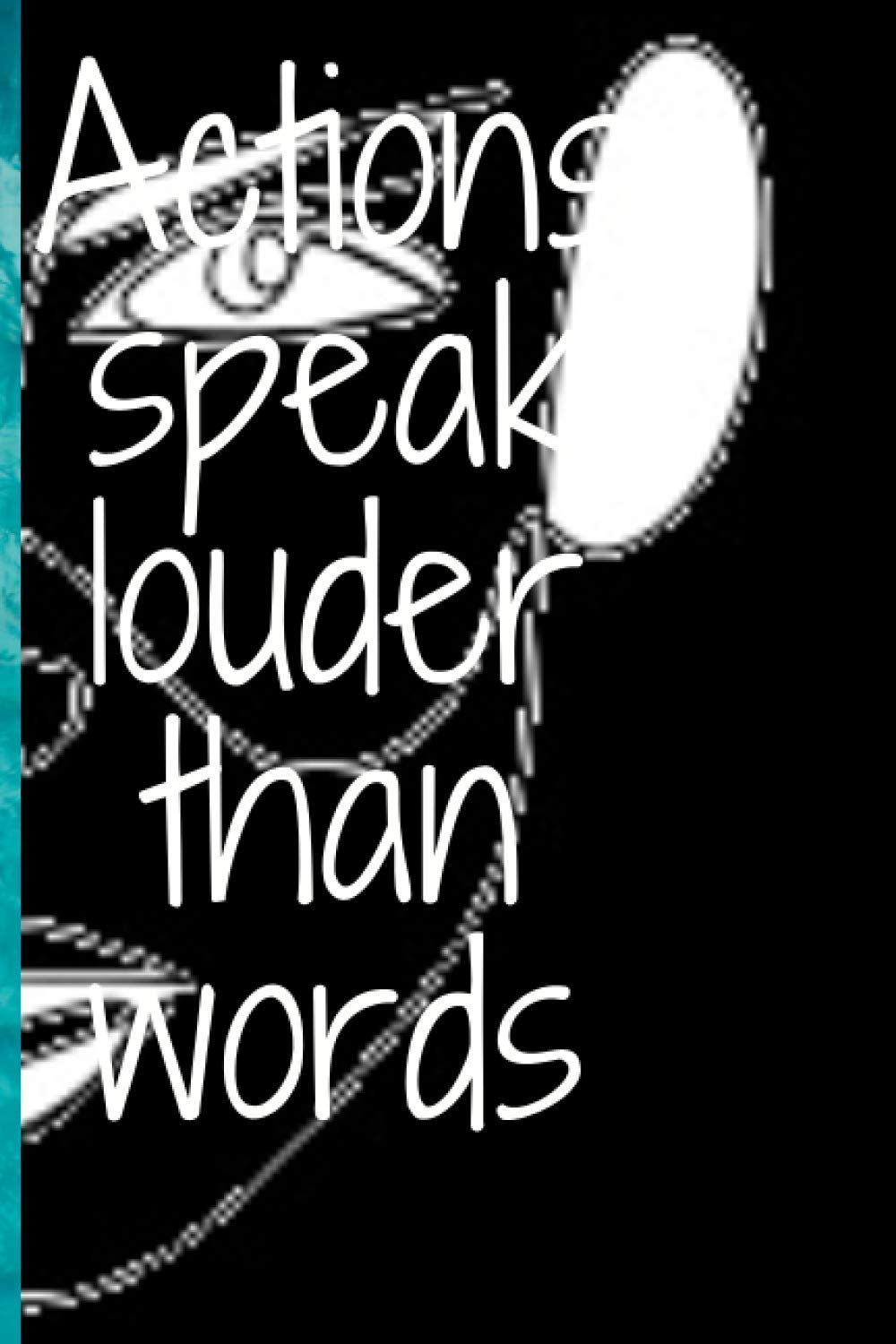 actions speak louder than words: A notebook to raise morale for young people