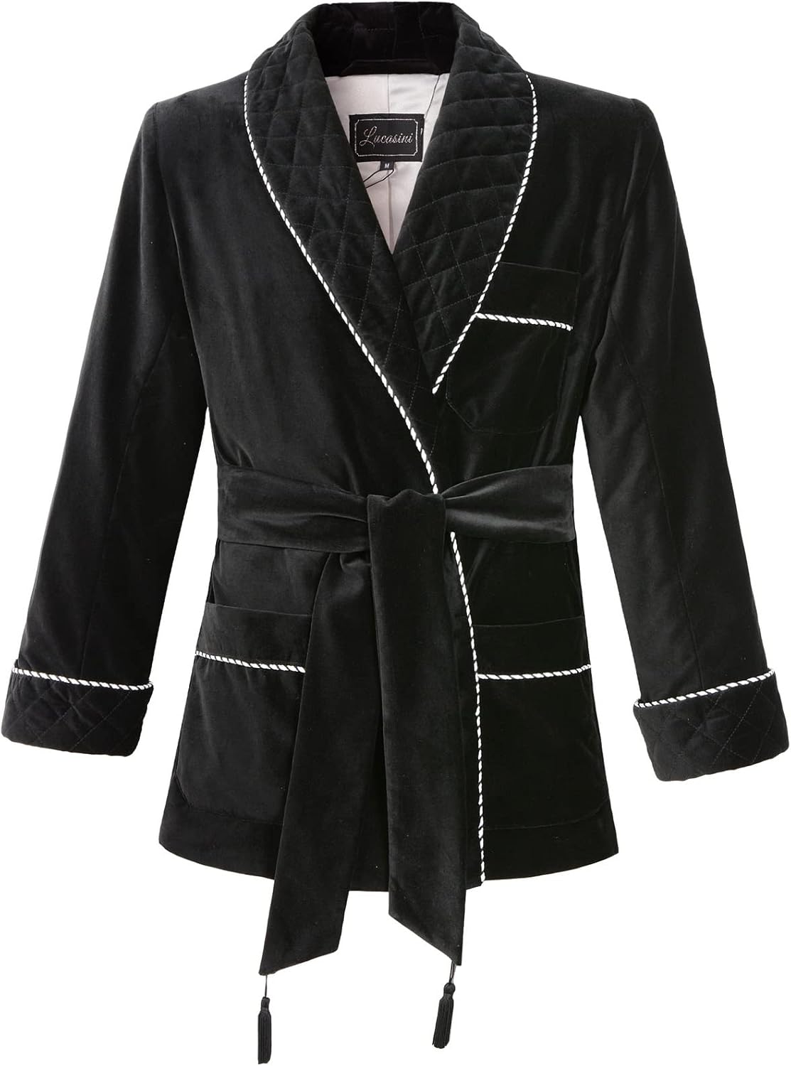 Mens Smoking Jacket Velvet Fully Lined