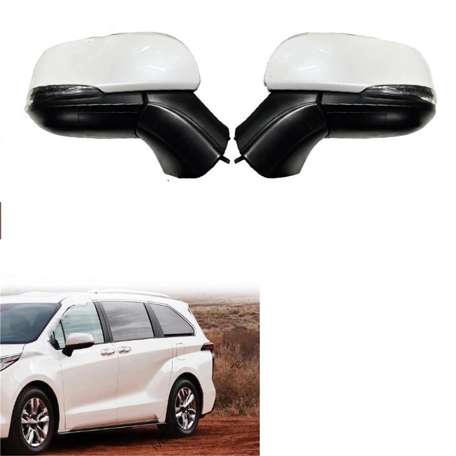 Specchietti Retrovisore Esterno Specchio Per Toyota Per Corolla 2014-2018