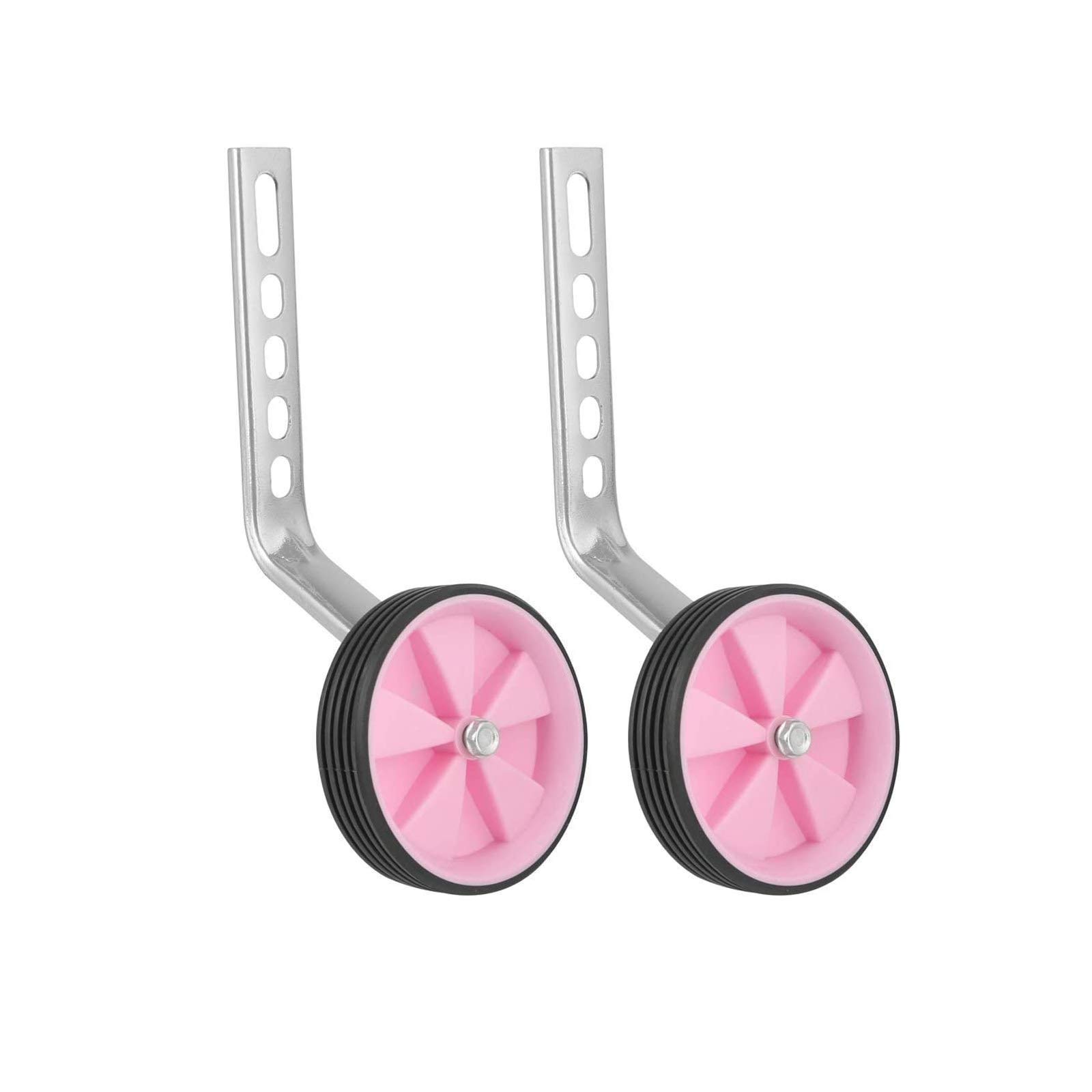 1 Pair Adjustable Kids Bike Training Kids Bike Stabilizer Wheels for 12" 14" 16" 18" 20" Kids Bike