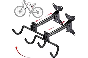 Bike Wall Mount, Heavy Duty Bike Hanger, Adjustable Bike Hook for Garage...