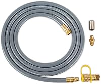 Vista 6 de Real Flame Lanesboro Rectangle Propane Fire Pit - Stainless Steel Burner, Black Fire Glass, Storage Cover - Gas Conversion Kit Included