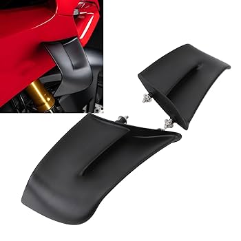 パニガーレv4 ウイングレット Amazon.com: Miskall Motorcycle Winglet, 2 Pcs Matte Black