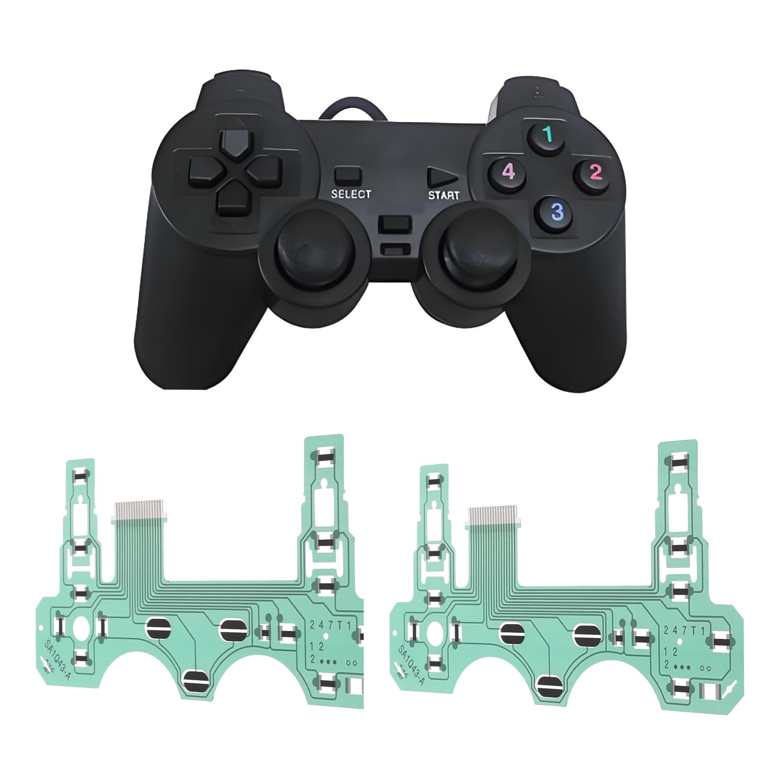 Amazon.co.jp: OTOTEC リボンケーブル回路基板 導電性フィルム PS2