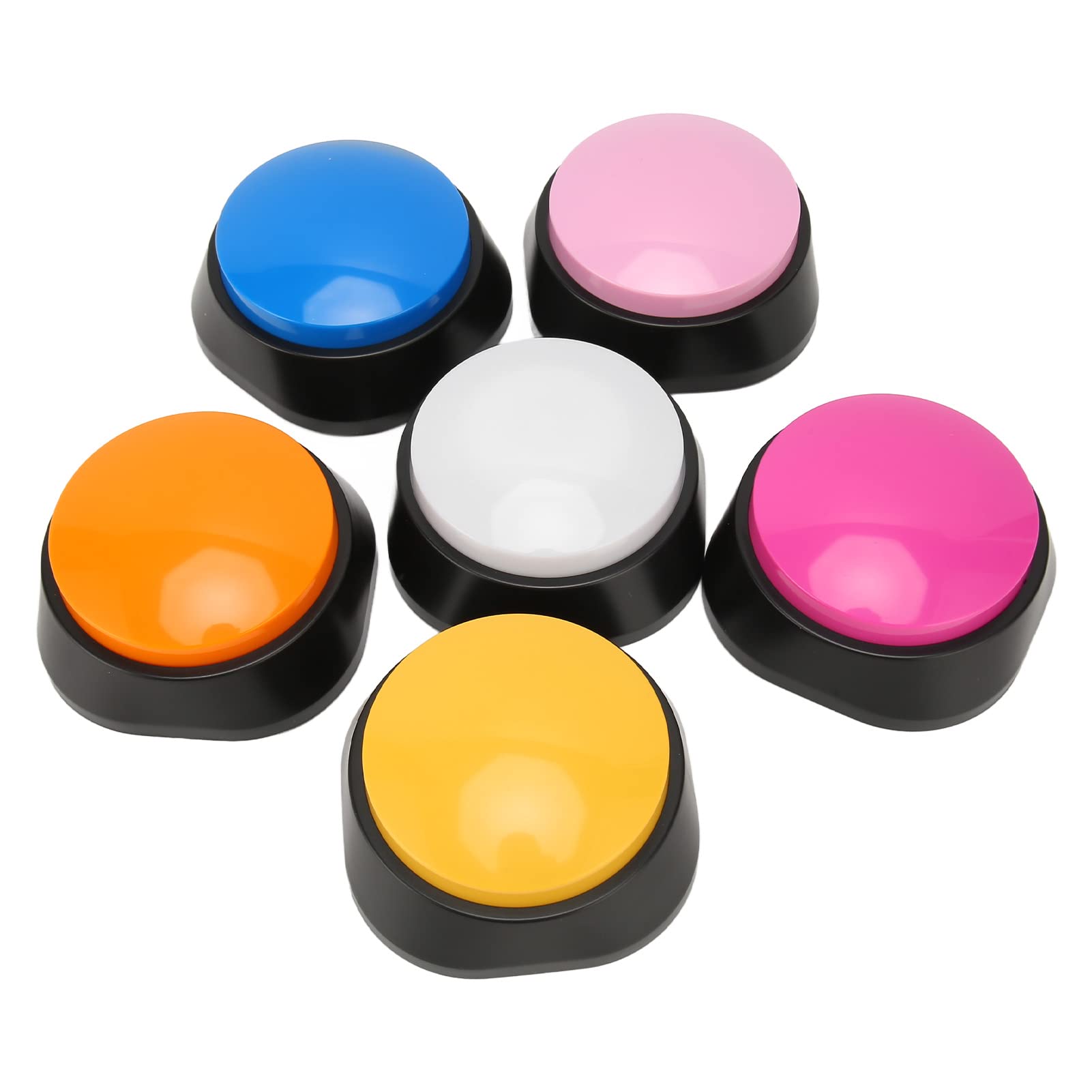 Dog Voice Recording Buttons, Easy to Set Multi Colors Training Record Talking Buttons for Pets
