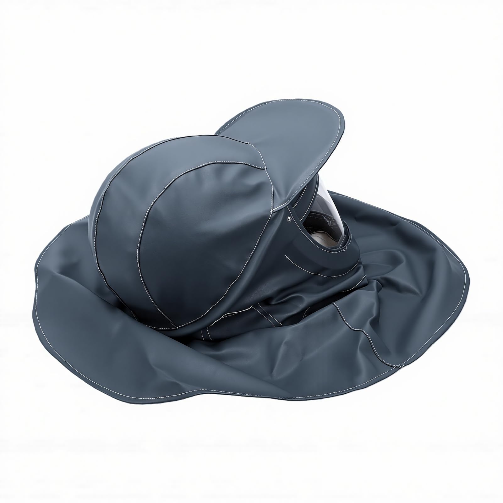Casque de Sablage avec Visière, équipement de Protection Léger et Durable