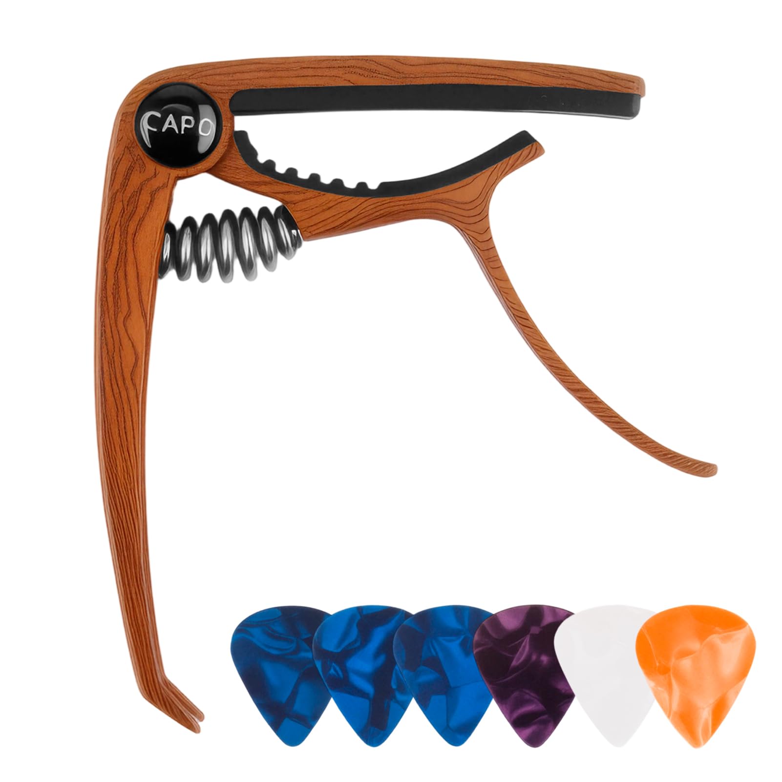 Capodastre Guitare Classique, Mediator Guitare Inclus, Capo