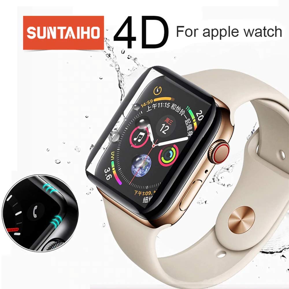 Apple Watch Series 4 40 mm 4D superficie curva 9H Protector de Pantalla para Apple Watch Series Watch