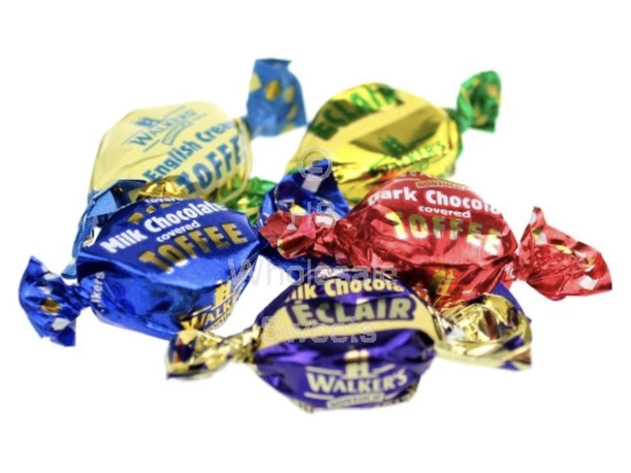 Walker's NONSUCH Royal Toffees y Eclairs 1 kg Bolsa