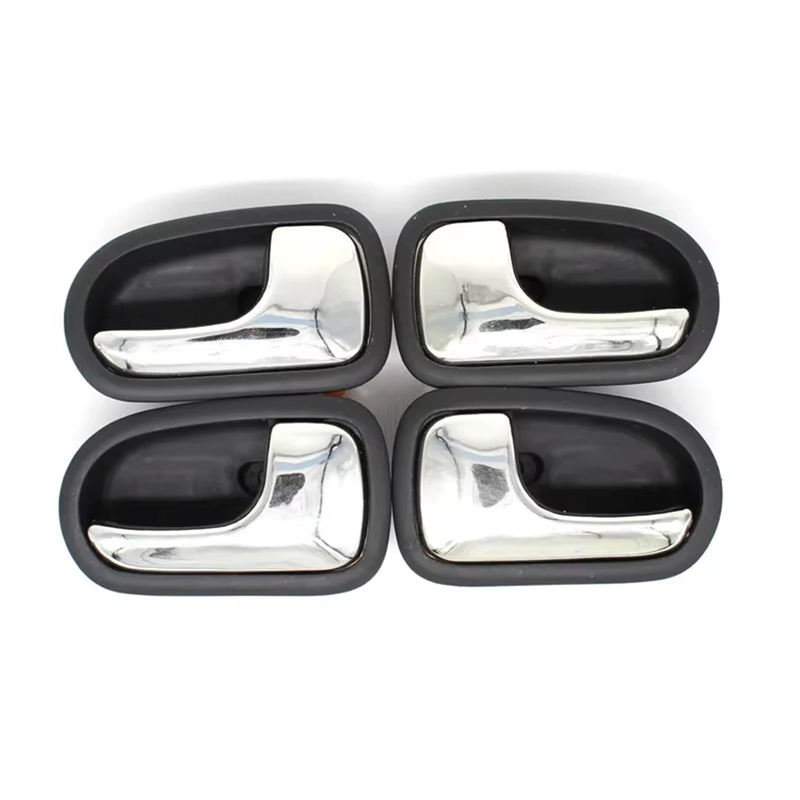 Rynvrncoe One Color Car Door Handle For Protege 323 626 For Liata For Activa For Tierra 4Pcs Left Right Inside Interior Door Black Handle