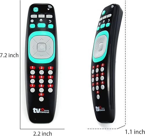 Miniatura 7 de Juguete de control remoto para bebé, juguete de control remoto de TV, juguetes musicales con luces y sonidos para bebés de 12 a 36 meses